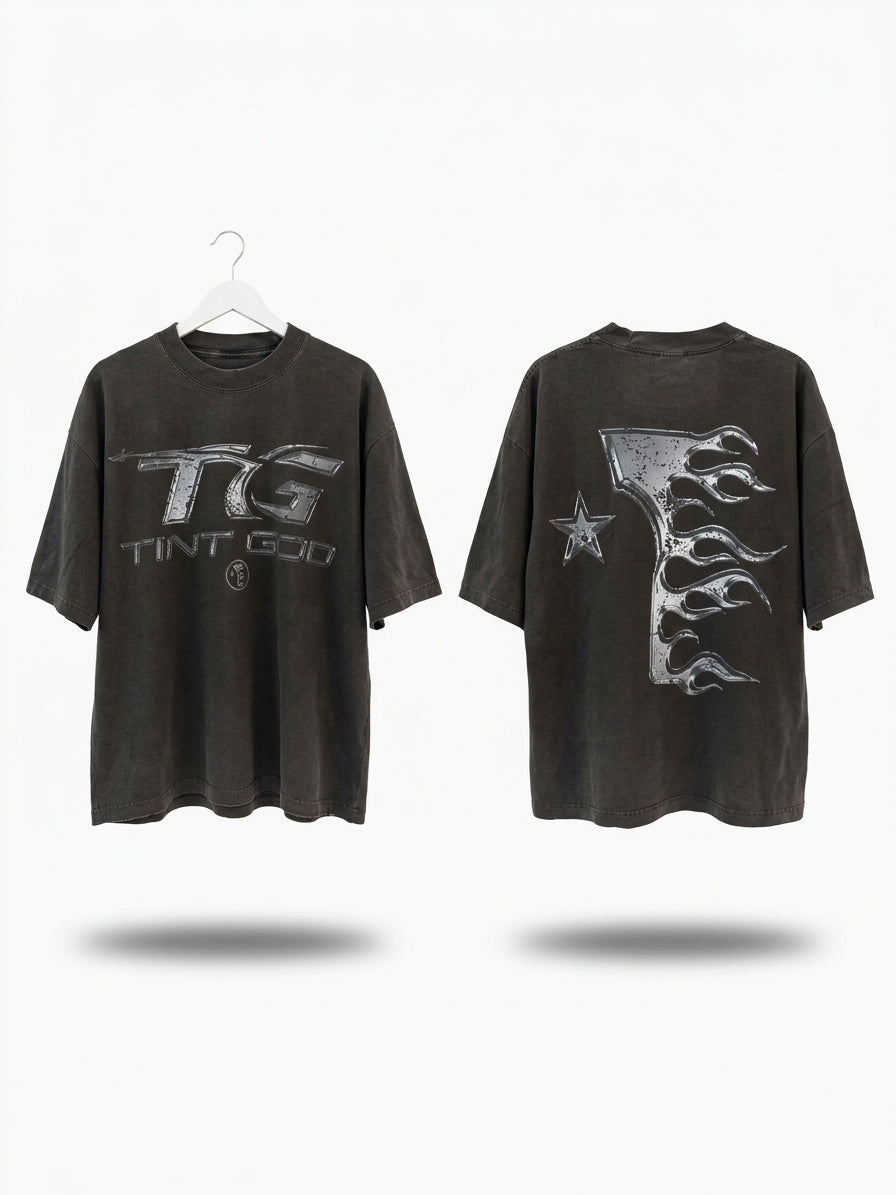 Vintage chrome big logo Tintstar Tee